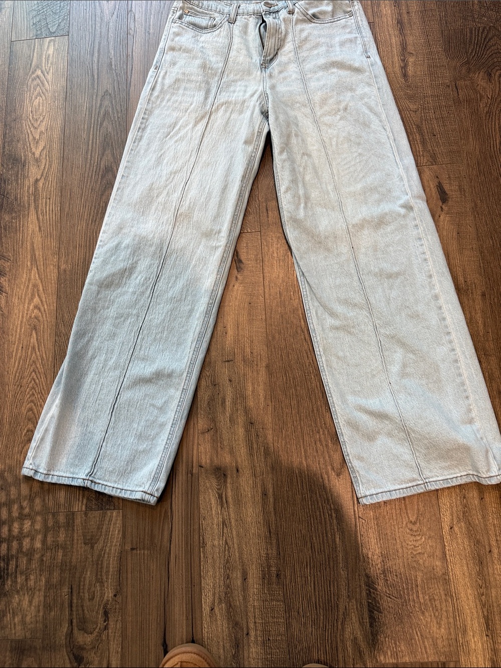 Kensie Jeans The Carla High Rise Wide Leg Jeans - Picture 3 of 6